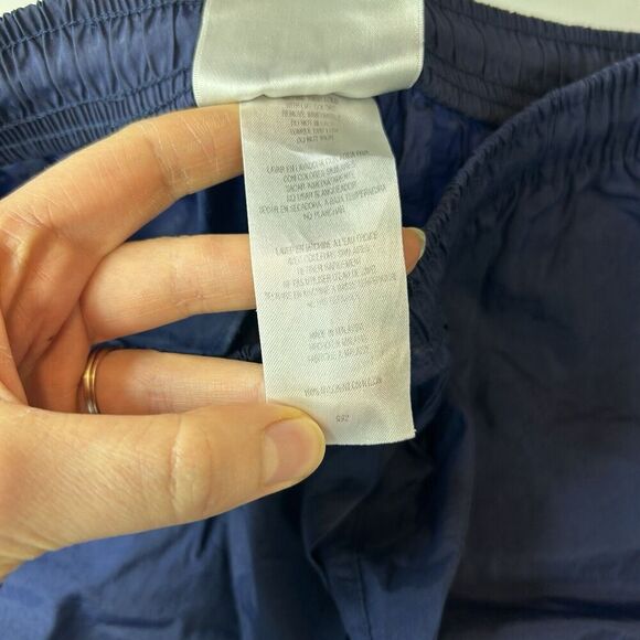 Vintage Adidas Pants Mens Medium Windbreaker Jogger Nylon Track Logo Zip Ankles - Picture 4 of 9